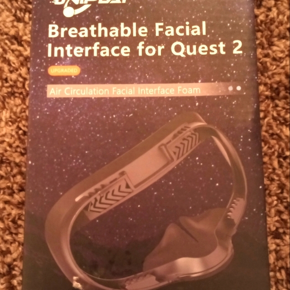 Face Pad for Quest 2 Uniplay Face Cover Pad Face Cushion Pad - Picture 1 of 4